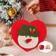 thumbnail image 1 of Bolsa de regalo reutilizable para las fiestas | Bolsita para galletas, dulces y recuerdos de fiesta | Caja de regalo de tela no tejida para la Nochebuena y el embalaje navideño | Juego de 1, 1 of 6