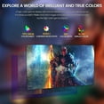 thumbnail image 6 of CRUA 32" QHD 165Hz Curved Gaming Monitor, VA Screen ，1800R, FreeSync, 99 sRGB, Low Blue Light, HDMI/DisplayPort, Wall Mountable - Black, 6 of 8