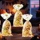thumbnail image 5 of Bolsitas de regalo de calabaza y hoja de arce para el Día de Acción de Gracias | Bolsas de caramelos y detalles estilo pintura al óleo | Plástico impermeable resistente a los desgarros | 210 piezas, 5 of 6