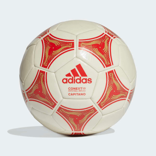 Toestemming Mediaan Bedrog Adidas Capitano CONEXT19 Soccer Ball, White/Red/Sand, Size 3 - Walmart.com
