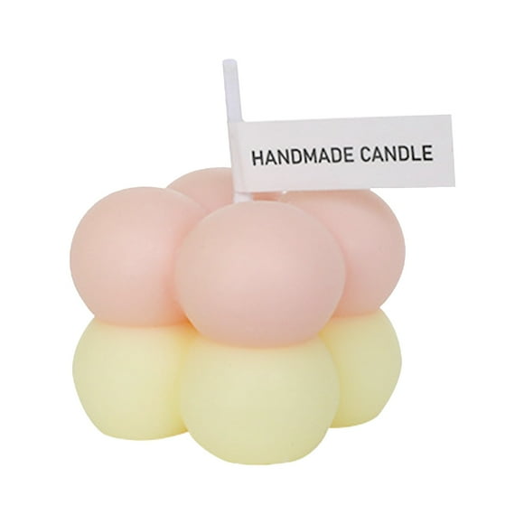Xubond Candle, Bubble Candles Cube Beans Home Decoration Incense Use And Gifts Candles, Home Decor