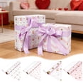 thumbnail image 4 of COM1950s Gift Wrapping Paper Roll, Large 118 Inch Roll with Elegant Sheen, 80 Gsm Thick Paper for Valentines Day Birthday Christmas Gifts, 4 of 8