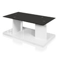 thumbnail image 4 of Furniture of America Thame Contemporary Wood Coffee Table in White, 4 of 6