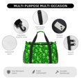 thumbnail image 4 of Disketp St Patrick's Day2 Bolsa de Viaje Tipo Duffle, Bolso de Mano para Fin de Semana para Mujer, Bolsa de Gimnasio Ligera para Hombre, Esencial para Viajes, 4 of 7