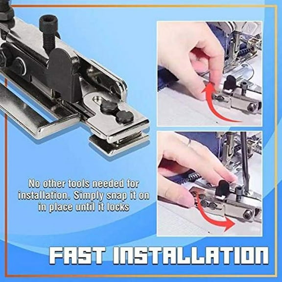 Zipper Foot for Sewing Machine, Presser Foot for Zipper Positioning & Straight Line Sewing, Spring Crafting & DIY Sewing Essential