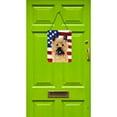 thumbnail image 2 of Carolines Treasures SC9017DS1216 USA American Flag with Cairn Terrier Wall or Door Hanging Prints 12x16 multicolor, 2 of 2