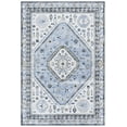 thumbnail image 2 of SAFAVIEH Bayside Sherwood Oriental Polyester Area Rug, Blue/Navy, 4' x 6', 2 of 11