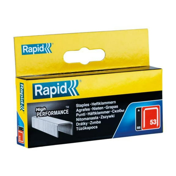 Rapid - 53/14B 14mm Galvanised Staples (Box 2500)