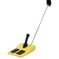 thumbnail image 3 of Yellow Snow Sleds for Kids and Adult Freestyle Mini Luge Snow Sled with Handle, Lightweight Compact Scooter Snowboard for Snow, Grass & Sand, 3 of 17