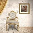 thumbnail image 3 of Frank, Assaf 12x12 Gold Ornate Wood Framed with Double Matting Museum Art Print Titled - Old buildings in city of Rome, Italy, 3 of 4