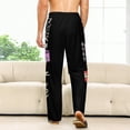 thumbnail image 3 of Demon Slayer Pajamas Pants 3D Printing Wide Leg PJ Pant Loungewear Casual Comfy Sleepwear Lounge Pants for Men WomenXL, 3 of 9