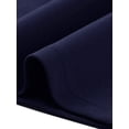thumbnail image 5 of INSPIRE CHIC Women's Dress Sleeveless Crew Neck High Waist A-Line Office Dresses XL Navy Blue, 5 of 6