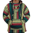 thumbnail image 4 of MEZZALL Mexican Tribal Style Patchwork Printed Comfortable Hooded Long Sleeved Men'S Hoodie Sweatshirt Pullover Winter Birthday Fall Aesthetic Tops, 4 of 4