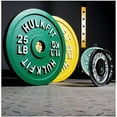 Hulkfit Calibrated Steel Weight Plates MultiColored 25 Pound Single