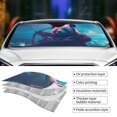 thumbnail image 3 of Kdxio DJ Panda Hot Air Balloon Print Front Windshield Sun Shade,Folding Auto Sunshade for Car Truck SUV-Medium, 3 of 5