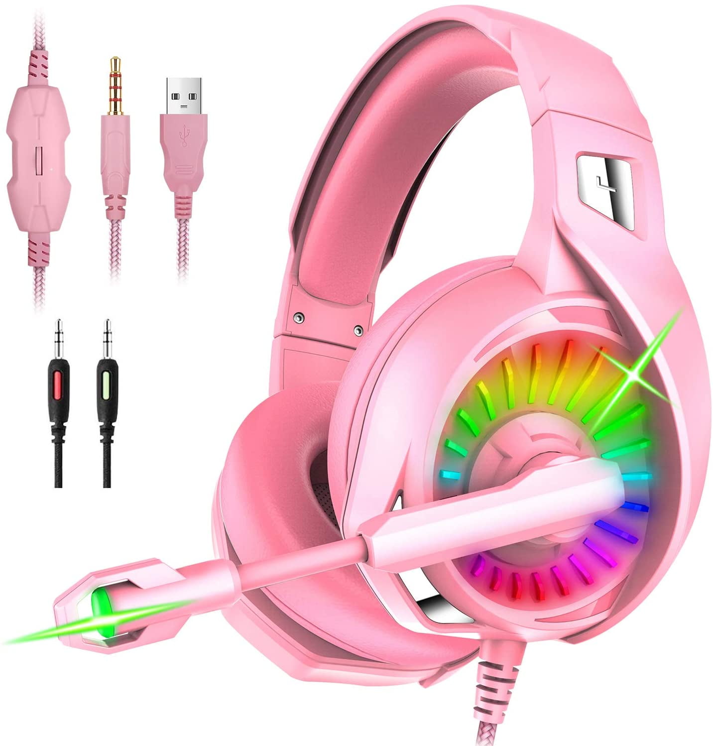 Gaming Headset for PS4, PC, Xbox One 