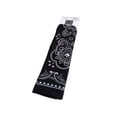 thumbnail image 6 of Time and Tru Women's Western Star Bandana, Black Soot, One Size Fits Most, 6 of 8