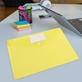 thumbnail image 2 of A4 Colorful PP Plastic Document Bag for Office Files and Stationery Organization, 2 of 4