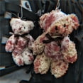 thumbnail image 6 of Shinycome for Creative Fashion Bloody Plush Bear Pendant for Key Chain Keyring Gift for Fr, 6 of 15