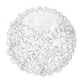 thumbnail image 2 of Cubierta de lámpara de vidrio, pantalla de lámpara de vidrio globo, cubierta de accesorio de iluminación G9 para sala de estar, dormitorio, cafetería, Diámetro 12cm, 2 of 8