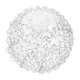 thumbnail image 2 of Cubierta de lámpara de vidrio Globo Pantalla de vidrio Decoración del hogar para luz colgante Elegante Diámetro 12cm, 2 of 9