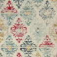 thumbnail image 6 of SAFAVIEH Madison Darin Vintage Damask Area Rug, Ivory/Blue, 5'3" x 7'6", 6 of 7
