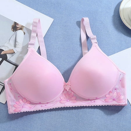 Backless Bra Underoutfit Bras for Women Everyday Bras Outlet sale Sports Bra PackWomen s bra underwear steel ring without steel ring gathered large size thin section sexy non-marking breatha