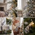 thumbnail image 5 of YuanGuangQ Christmas Acrylic Snowflake Ornament, Transparent Crystal Sequins Hanging Decoration, Holiday Party Home Window Decor for Christmas Tree Indoor Shelf, 5 of 6
