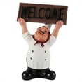 thumbnail image 4 of Figuras de Chef de Resina, decoración de Personajes, Adorno, Estatua, Modelo, Manualidades, decoración, Bar, cafetería para Oficina, Escritorio, Sala de Estar(bs-005), 4 of 8