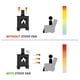 thumbnail image 3 of Funcionamiento Silencioso, Ventilador Para Hogar, Estufa Alimentada Por Calor, 7 Aspas, 3 of 8