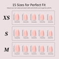 thumbnail image 5 of 30Pcs Halloween Press on Nails Medium Almond Ghost Fake Nails 3D Black Cat Pumpkin Glue on Nails Maple Leaf Moon Goth False Nails Fall Stick on Nails Handmade Halloween Acrylic Nails for Women, 5 of 6