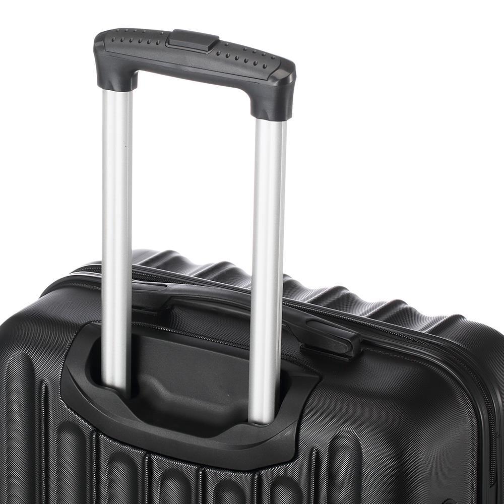 Lot 3 Travel Luggage Set Bag ABS Trolley Hard Shell Spinner Suitcase w/TSA Lock Coded Lock