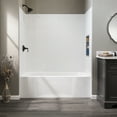 thumbnail image 4 of Palisade 25.6in x 14.8in Vinyl Wall Tile Shower Kit in Dusty Pearl, 4 of 8