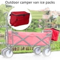 thumbnail image 4 of Billuyoard Bolso más fresco del bolsillo de la cola del paño de OxfordCloth Oxford para el carro plegable de vaivén del carro plegable Almacenamiento y organización del hogar D, 4 of 6