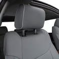thumbnail image 3 of EKR Custom Fit Colorado Car Seat Covers for Chevy Colorado 2014 2015 2016 2017 2018 2019 2020 2021 2022 - Full Set Leatherette (Gray), 3 of 6
