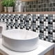 thumbnail image 5 of Azulejos Pegatinas De Pared Autoadhesivas 3D Papel Tapiz Extraíble A Prueba De Aceite Para Baño De Cocina Serendint HA043543-01, 5 of 6
