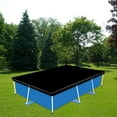 thumbnail image 7 of Rectangular Frame Pool Cover Dirt/Weather/Uvs Resistants Pool Cover Black, 7 of 7