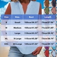 thumbnail image 6 of Summer Tops for Women 2026 Trendy Sleeveless Cotton Linen Shirt Casual Button v Neck Tunic Blouses Outfits, 6 of 7