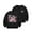 #0046-Black, variant on Cowsor Girls Sweatshirts Kids Cute Graphic Crewneck Pullover Tops Xmas Long Sleeve Holiday Shirts