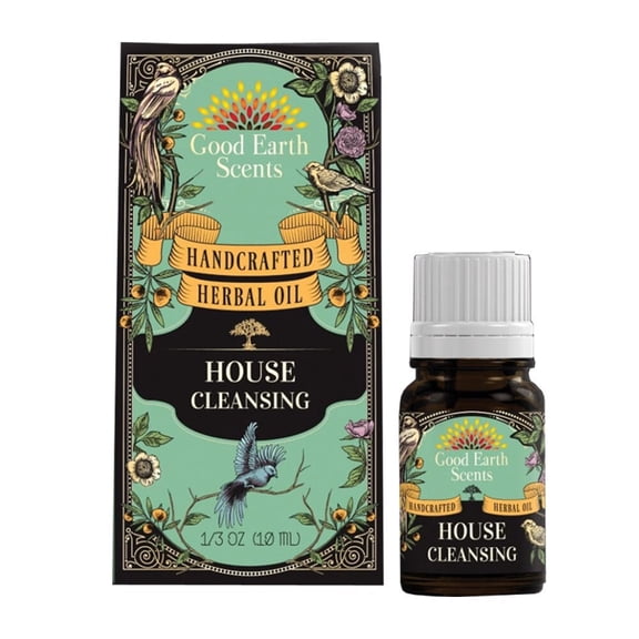 House Cleansing Herbal Essential Oil Blend | 100% Pure Undiluted Natural Oil for Relaxation Meditation Therapeutic Grade Aromatherapy Spell