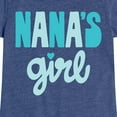 thumbnail image 3 of Instant Message - Nanas Girl - Toddler & Youth Girls Short Sleeve Graphic T-Shirt, 3 of 6