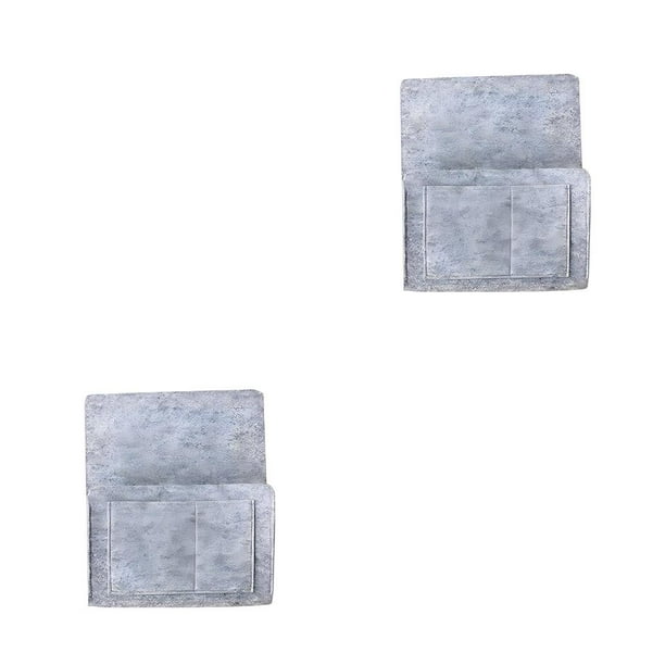 Organizador de cabecera de fieltro Matsuzay Bolsa colgante Gris claro 2Conjunto