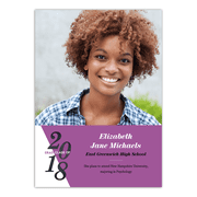 School Color Graduation Announcement