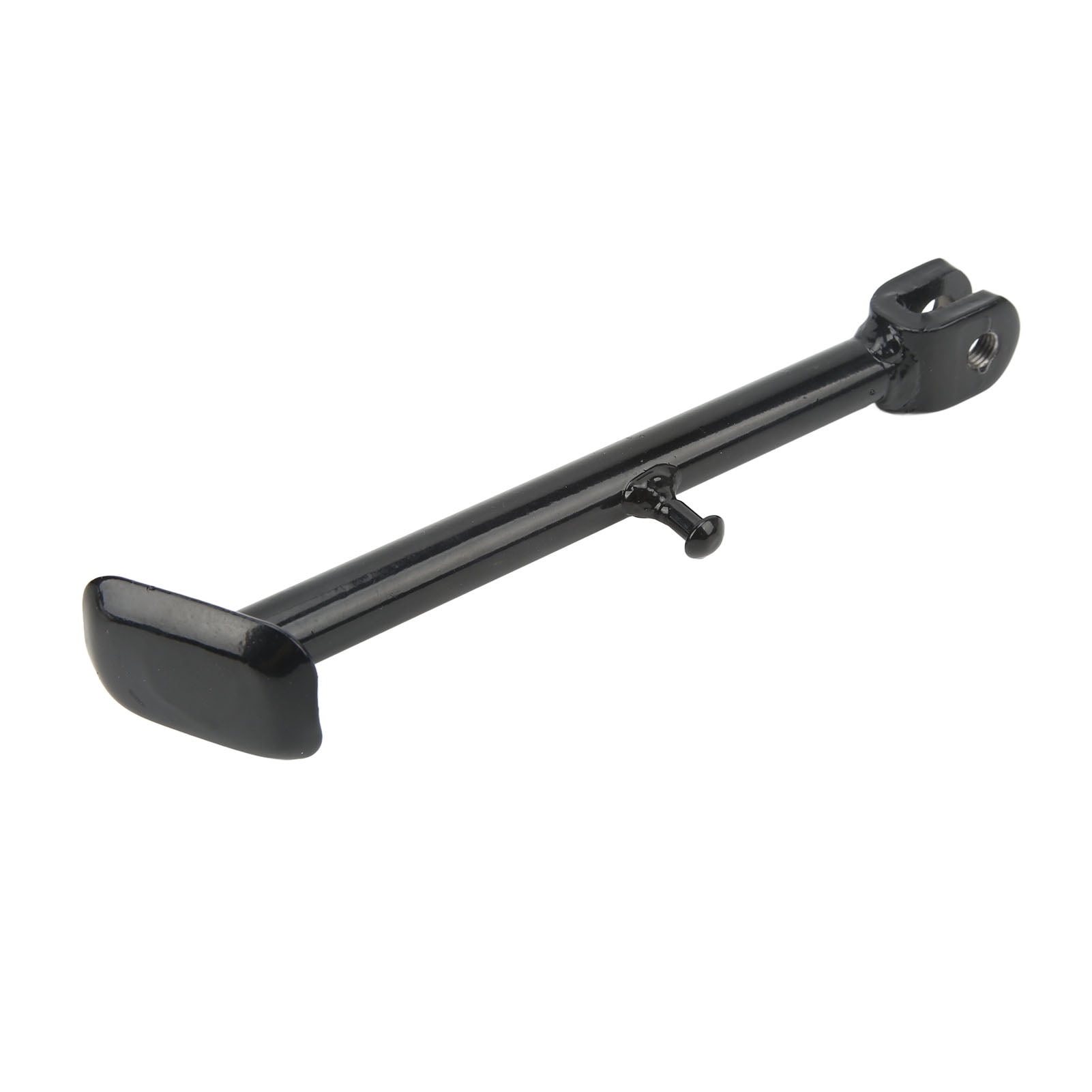 Motorcycle Kickstand Rustproof Black Paint Coating Metal Alloy 225mm Long Motorcycle Foot Side Stand Support For Modification Walmart