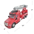 Remote Control 1:15 Scale Big Rig Truck featuring Rotating Crane and