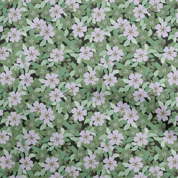 oneOone Velvet Green Fabric Floral Retro Sewing Fabric By The Yard Printed Diy Clothing Sewing Supplies 58 Inch Wide