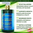 thumbnail image 2 of Botanical Hair Growth Lab Clove Leaf Moringa Hair Loss Shampoo 10.2 oz, 2 of 9