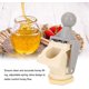 thumbnail image 2 of Válvula de compuerta de miel con mango de bola ergonómico, grifo de miel de abeja de plástico duradero, herramienta de embotellado de apicultura para equipos extractores de miel, 2 of 5