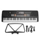 thumbnail image 2 of Piano de Teclado Eléctrico, Regalo de Cumpeados Kit de Profesional de Teclado Eléctrico 61 Key Dual Speroy Speays Portátiles para Niños Para Su Rendimiento, 2 of 7