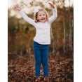 thumbnail image 2 of Made in USA Girls Soft Cotton Jersey Long Sleeve Tee | Teal, 2 of 5